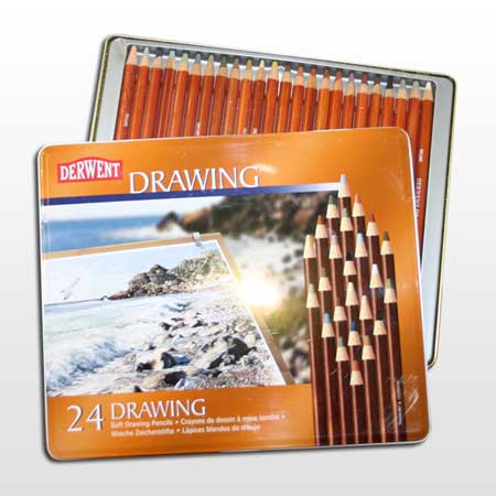 карандаши Derwent drawing pencils