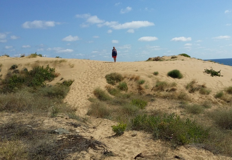 песчаные дюны, Несебр