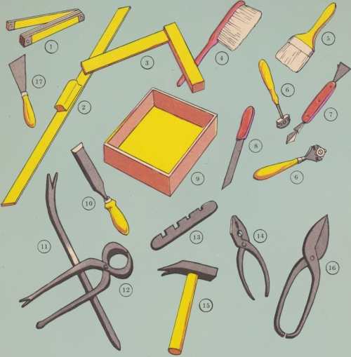 инструменты для стекольных работ