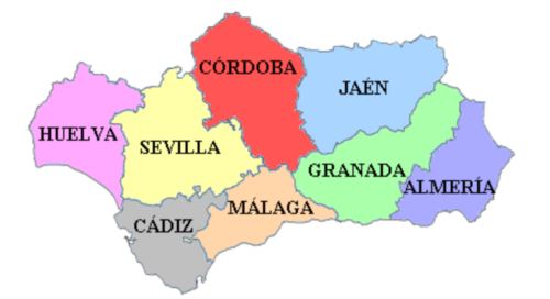 области Андалусии
