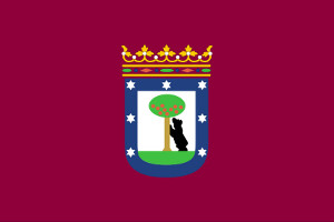 Флаг Мадрид