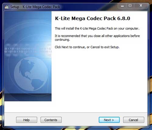 установка K-Lite Codec Pack
