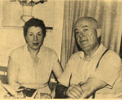 Евгений Моргунов с супругой Надеждой Николаевной