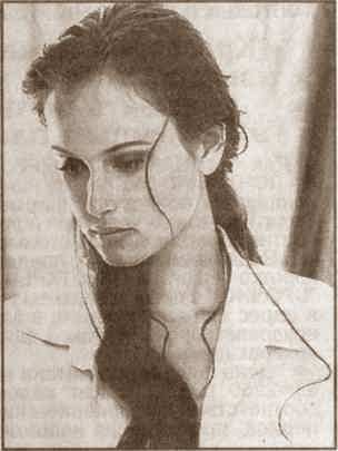 Наташа Семанова - победительница конкурса красоты в Испании, 1994 г.