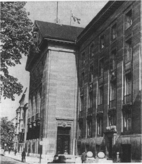 Здание верховного командования вермахта в Тиргартене, 1936 г.