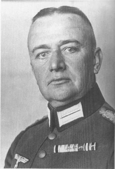 Генерал от инфантерии Эрих Фридерици