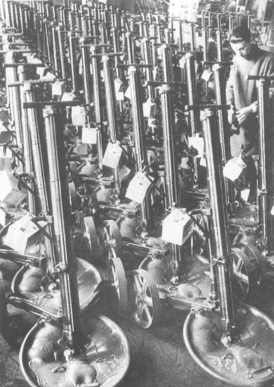 Советское производство минометов