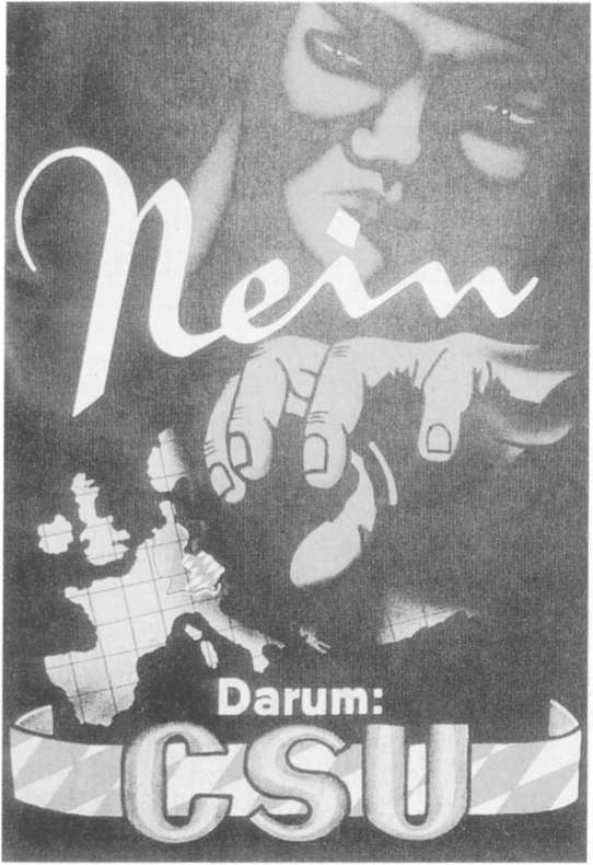 Предвыборный плакат ХДС, 1949 г.