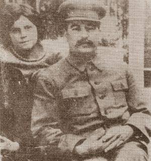 И.В. Сталин с дочерью Светланой